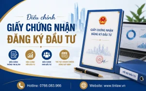 Điều chỉnh giấy chứng nhận đăng ký đầu tư:
