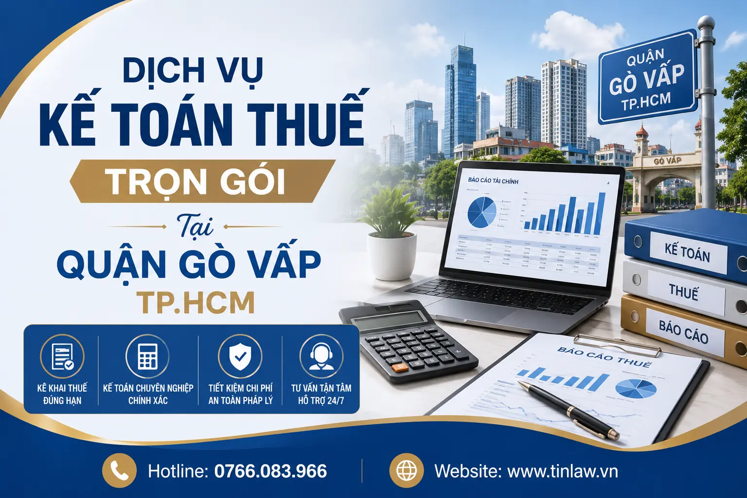 Dịch Vụ Kế Toán Thuế Trọn Gói Tại Quận Gò Vấp TP.HCM
