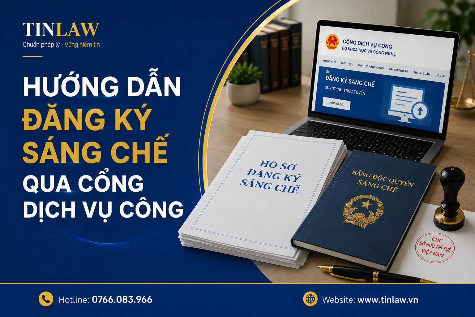 Hướng dẫn đăng ký sáng chế qua cổng dịch vụ công