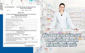 Lý do dẫn đến ngừng hoạt động kinh doanh nhà thuốc