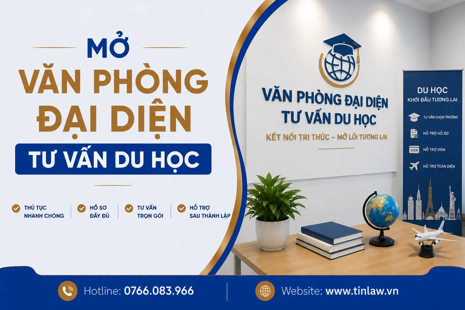 Mở văn phòng đại diện tư vấn du học: Giấy tờ, điều kiện và thủ tục