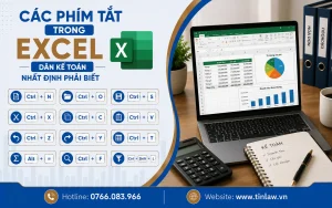 Các phím tắt excel