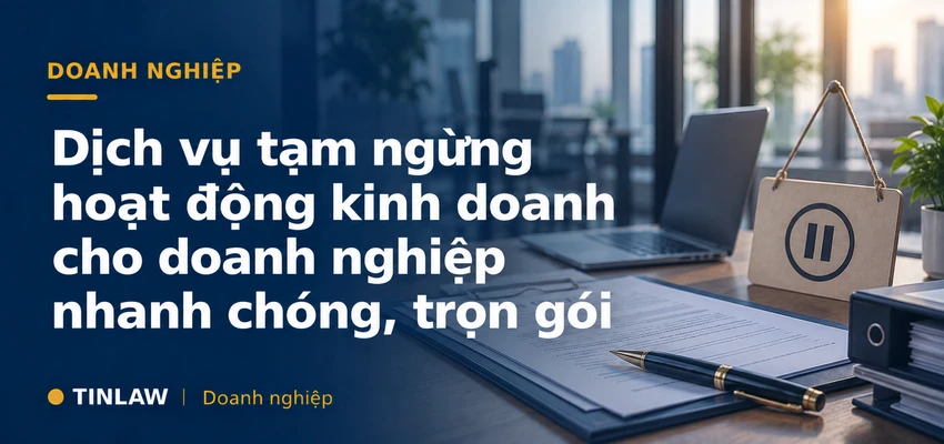 Dịch vụ tạm ngừng hoạt động kinh doanh