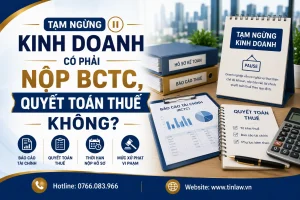 Tạm ngừng kinh doanh có phải nộp BCTC, quyết toán thuế không?