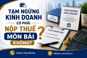 Tạm ngừng kinh doanh có phải nộp thuế môn bài không?