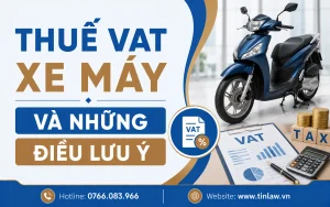 Thuế VAT xe máy bao nhiêu