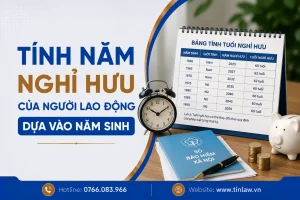 Tính năm nghỉ hưu dựa vào năm sinh