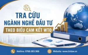 tra cứu ngành nghề đầu tư WTO