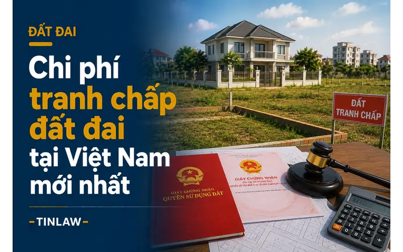 Chi phí (Án phí) tranh chấp đất đai 2026? Ai phải nộp?
