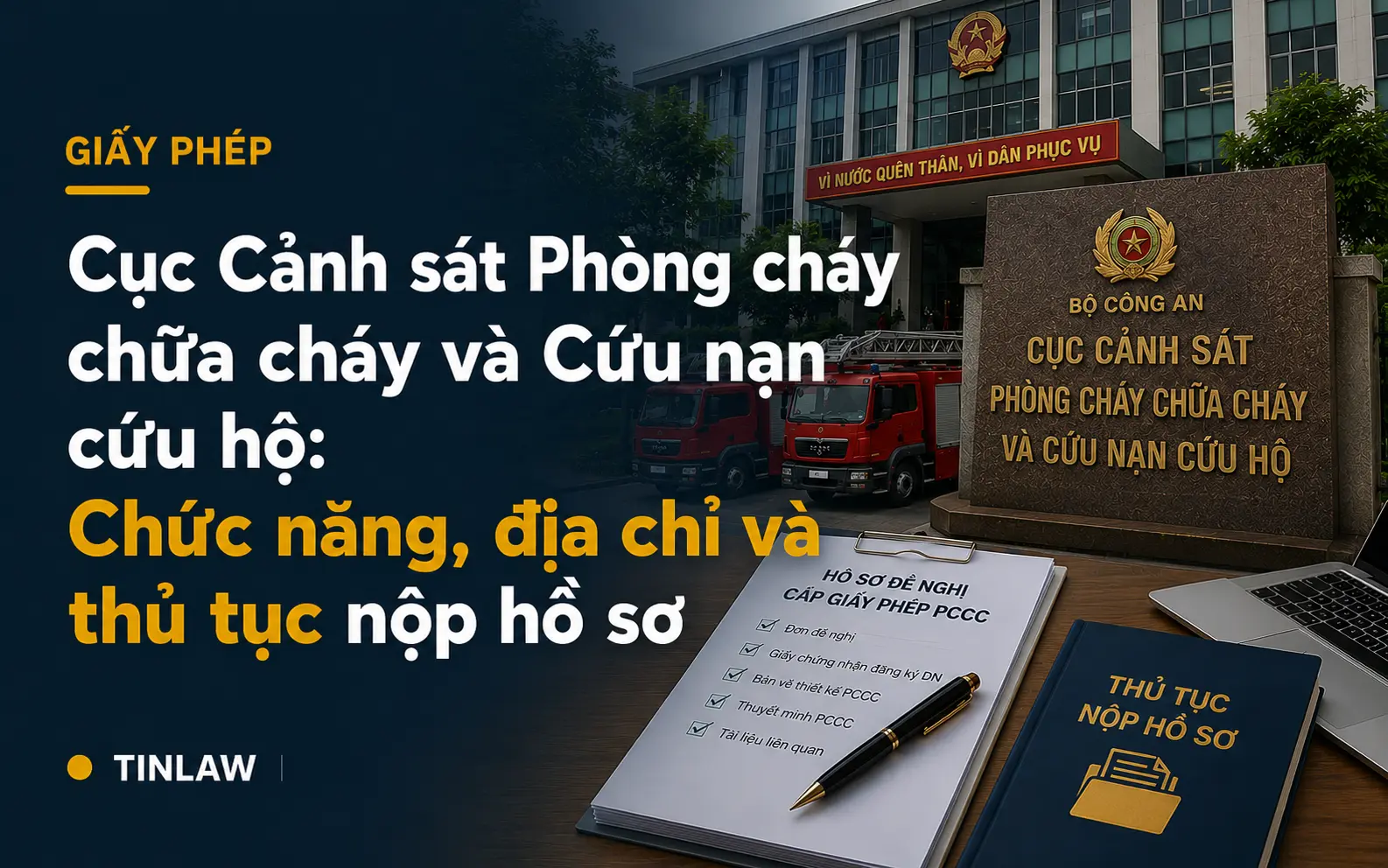 Cục Cảnh sát Phòng cháy chữa cháy và Cứu nạn cứu hộ: Chức năng, địa chỉ và thủ tục nộp hồ sơ