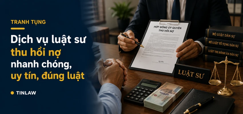 Dịch vụ luật sư giải quyết tranh chấp thu hồi nợ