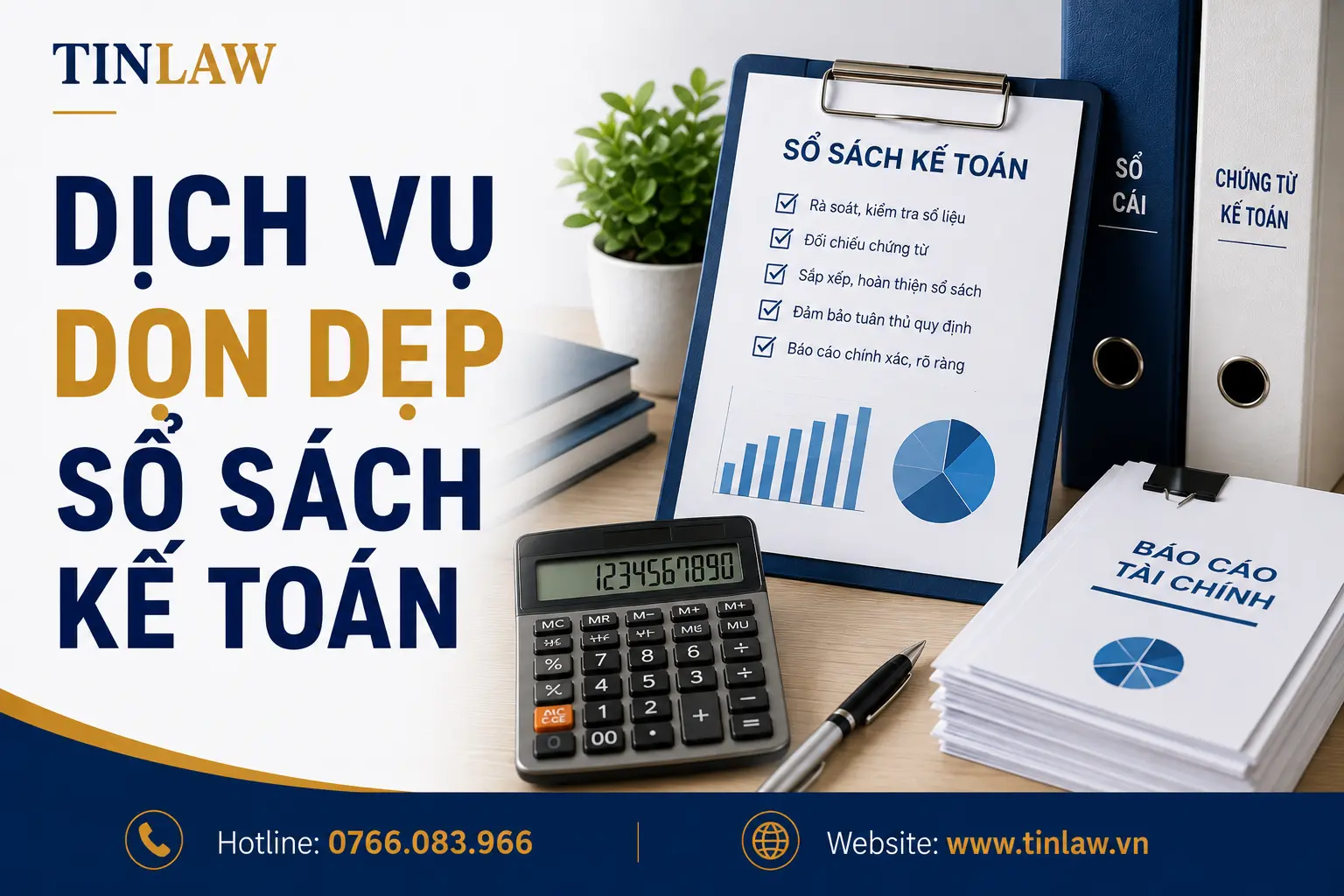 Dịch vụ dọn dẹp sổ sách kế toán
