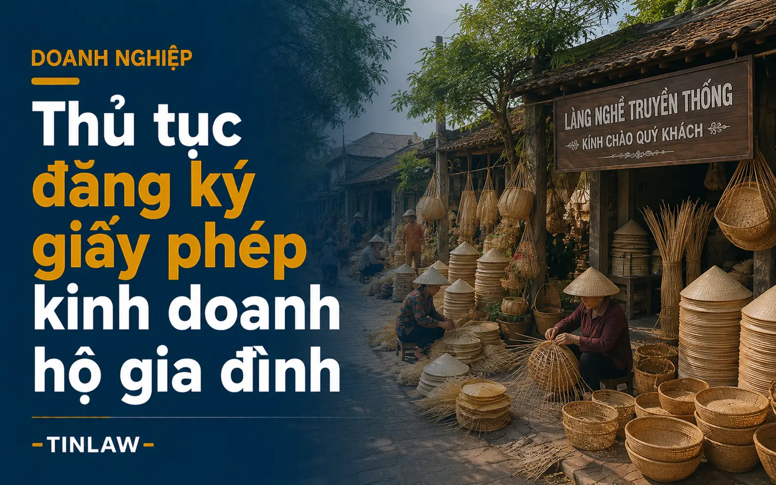 Thủ tục đăng ký giấy phép kinh doanh hộ gia đình 2026