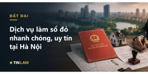 Dịch vụ làm sổ đỏ tại Hà Nội uy tín, giá rẻ tại TINLAW