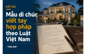 Mẫu di chúc viết tay đúng luật