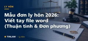Mẫu đơn ly hôn viết tay
