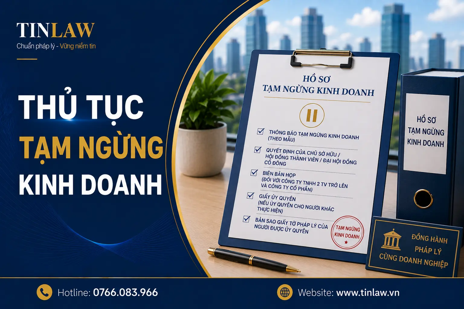 Hướng dẫn thủ tục tạm ngừng kinh doanh mới nhất 2026