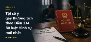 Tội cố ý gây thương tích được quy định tại Điều 134 Bộ luật Hình sự 2015, sửa đổi bổ sung 2017
