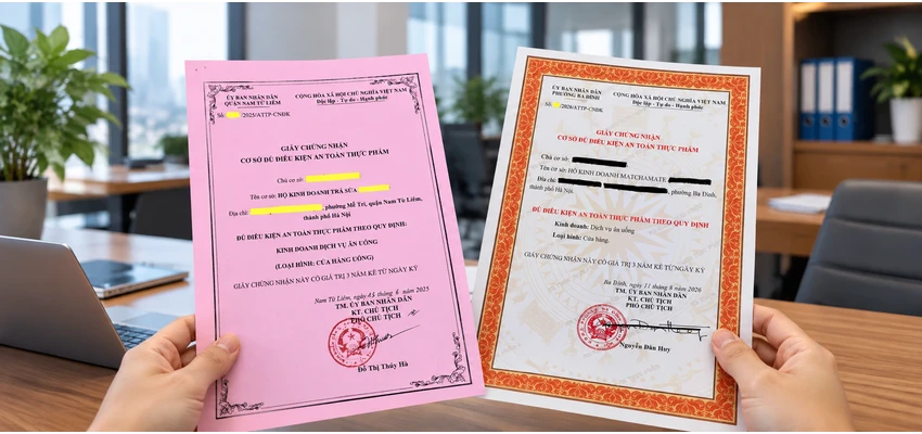 TINLAW LÀM GIẤY PHÉP AN TOÀN THỰC PHẨM CHO KHÁCH HÀNG Ở HÀ NỘI