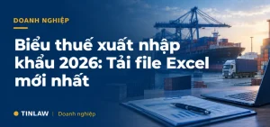 Biểu thuế xuất nhập khẩu