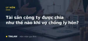 Chia tài sản công ty khi ly hôn
