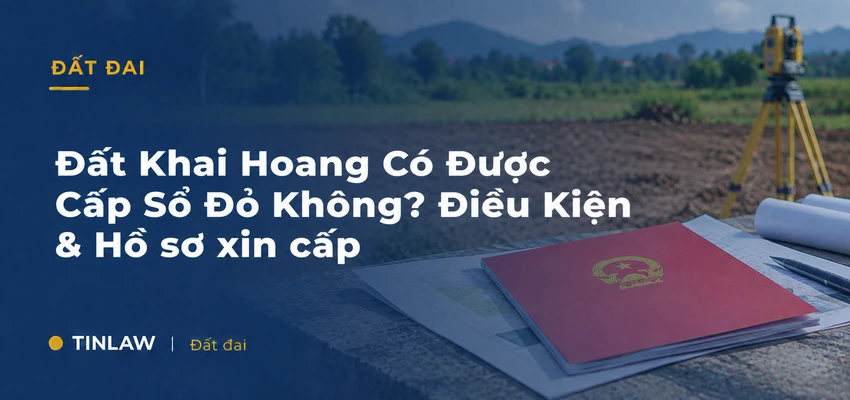Đất Khai Hoang Có Được Cấp Sổ Đỏ Không? Điều Kiện & Hồ sơ xin cấp