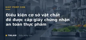 Điều kiện cơ sở vật chất để cấp giấy phép atvstp