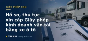 giấy phép kinh doanh vận tải bằng xe ô tô