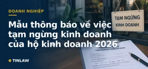 Mẫu thông báo tạm ngừng kinh doanh hộ kd cá thể