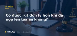 Rút đơn ly hôn