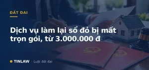 Dịch vụ làm lại sổ đỏ bị mất